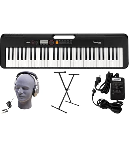 Amazon.com: Casio Casiotone CT-S200BK 61-Key Portable Keyboard